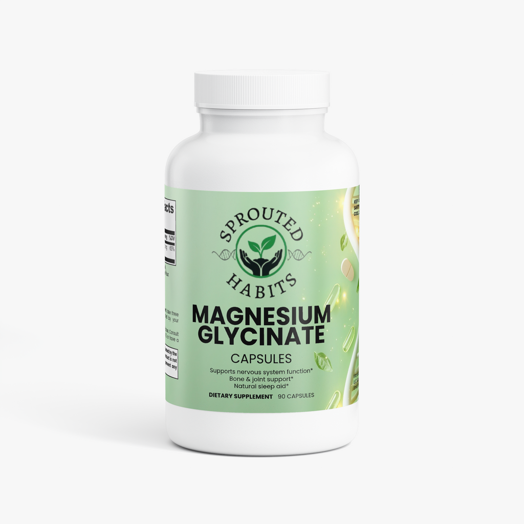 Magnesium Glycinate – 90 Capsules