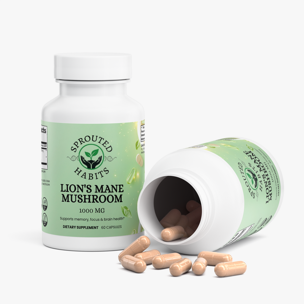 Lion's Mane Mushroom – Focus & Brain Health Capsules