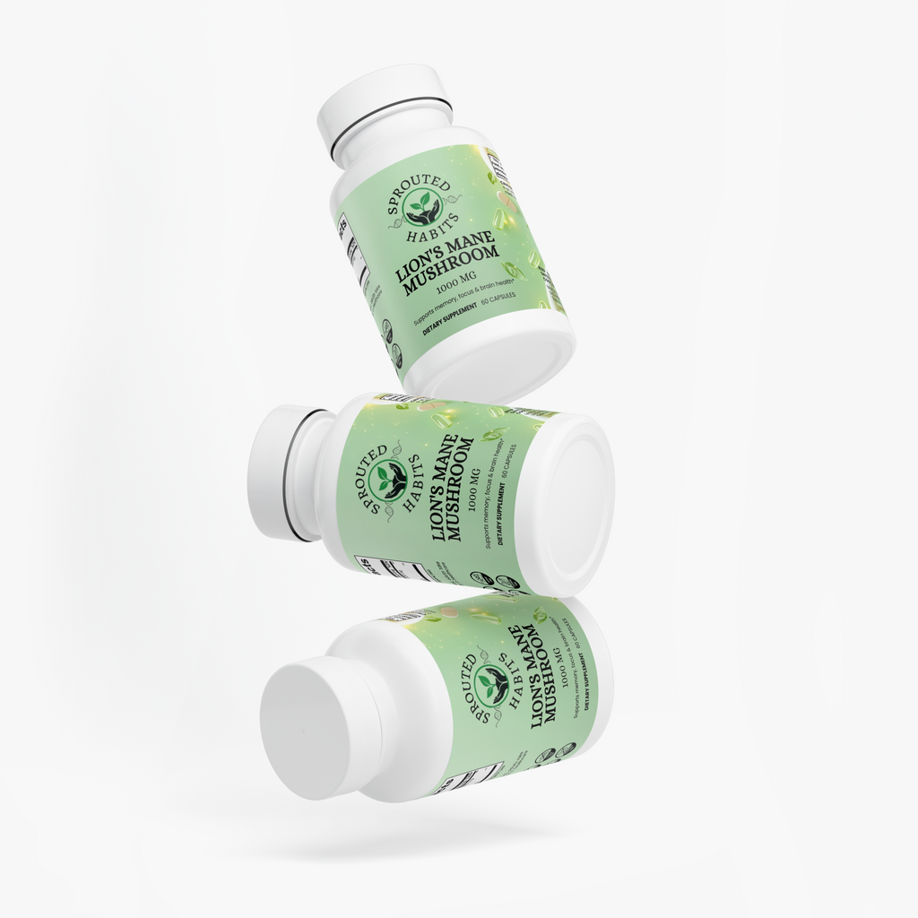 Lion's Mane Mushroom – Focus & Brain Health Capsules