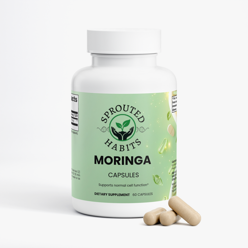 Moringa Superfood Capsules – Daily Greens & Nutrient Boost