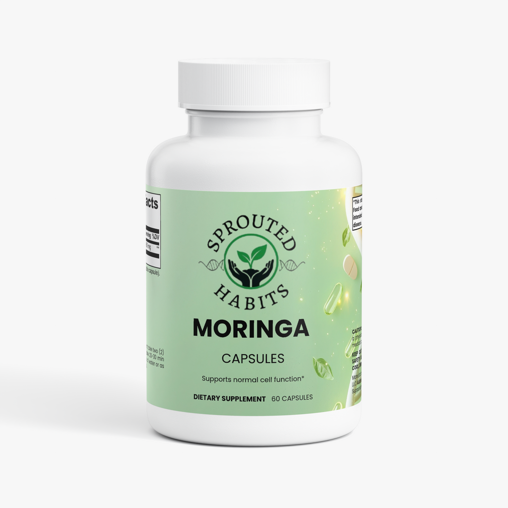 Moringa Superfood Capsules – Daily Greens & Nutrient Boost