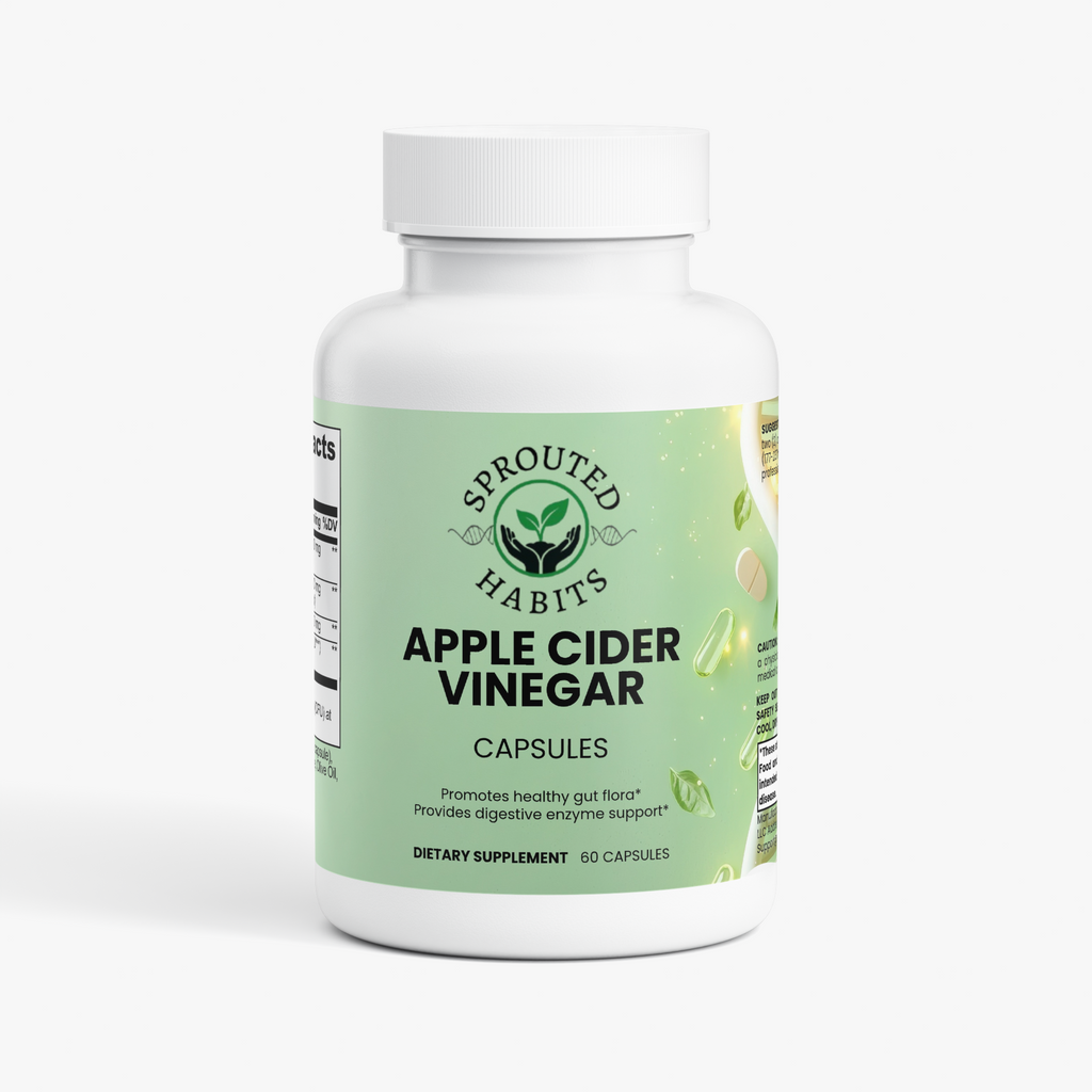 Apple Cider Vinegar Capsules – 60 Capsules