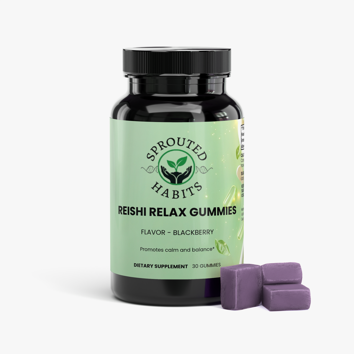 Reishi Relax Gummies – Calm & Stress Relief Mushroom Gummies