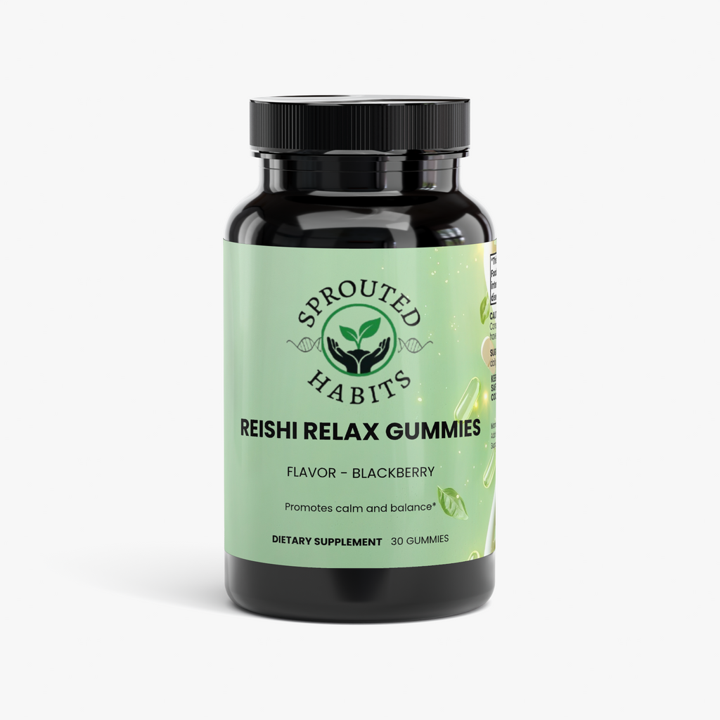 Reishi Relax Gummies – Calm & Stress Relief Mushroom Gummies