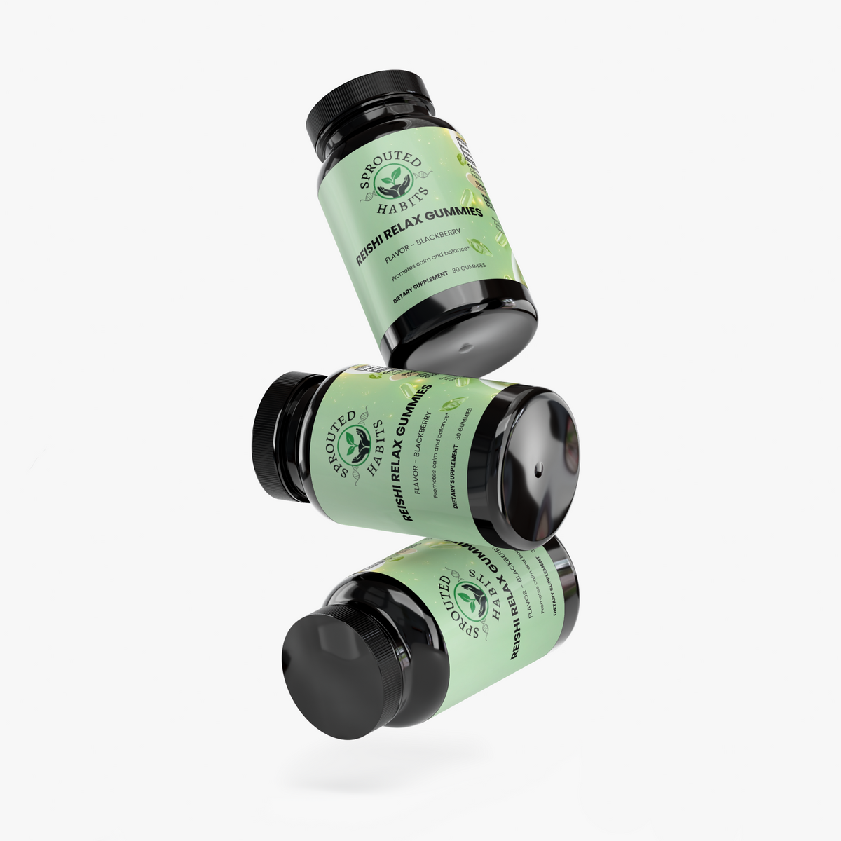 Reishi Relax Gummies – Calm & Stress Relief Mushroom Gummies