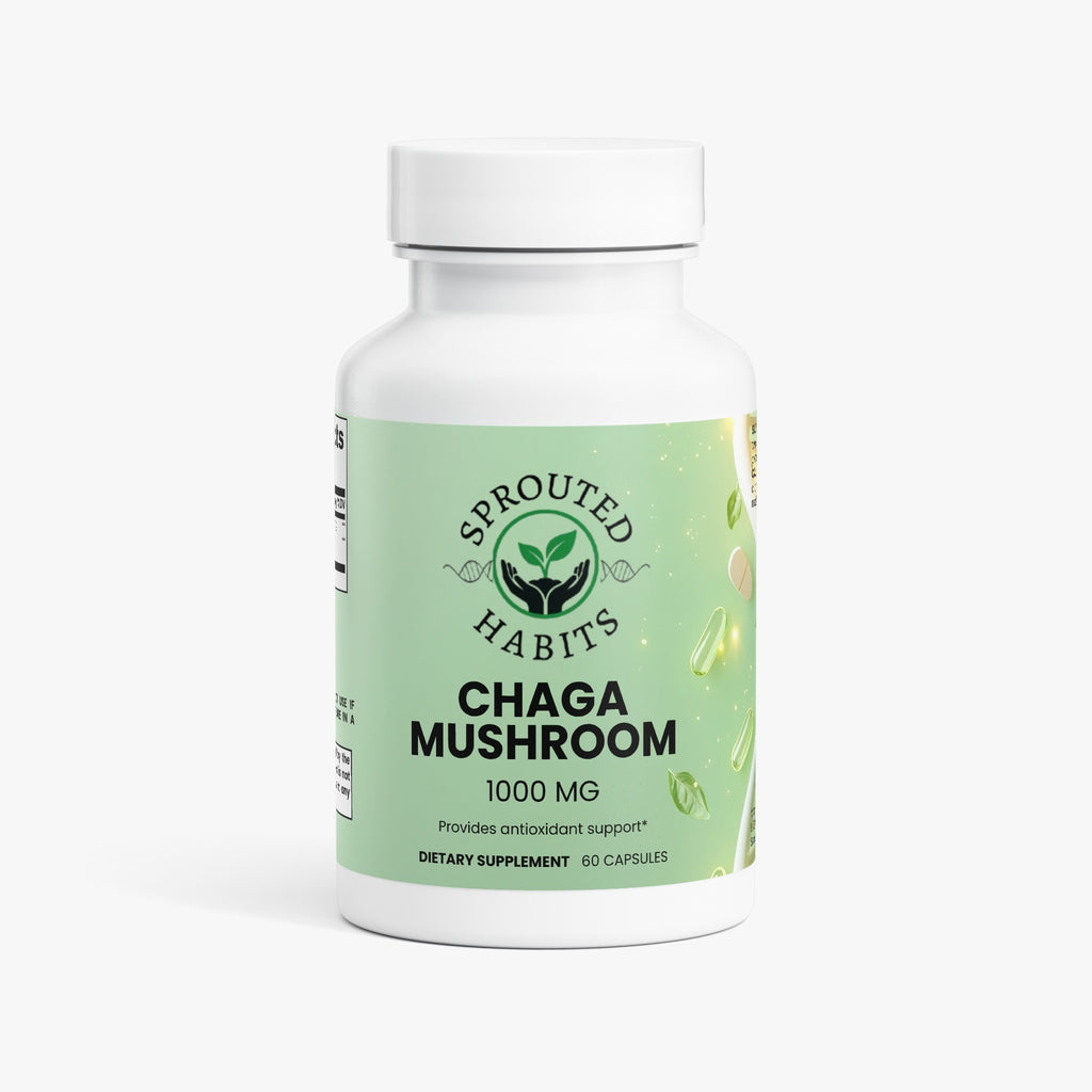 Chaga Mushroom Capsules – 60 Vegan Capsules
