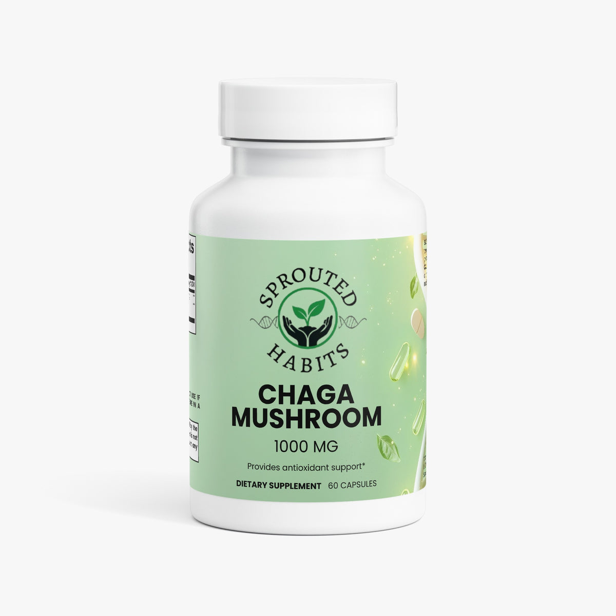 Chaga Mushroom Capsules – 60 Vegan Capsules