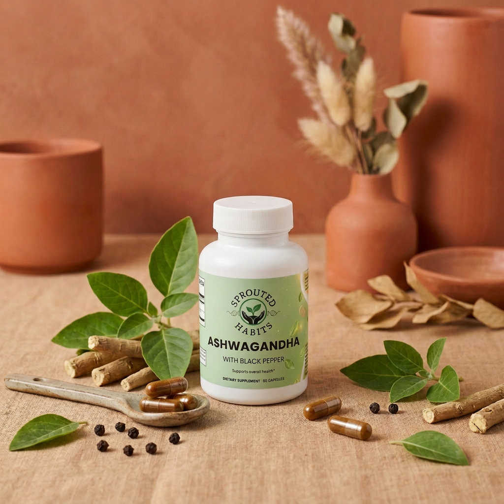 Ashwagandha - Legible Label